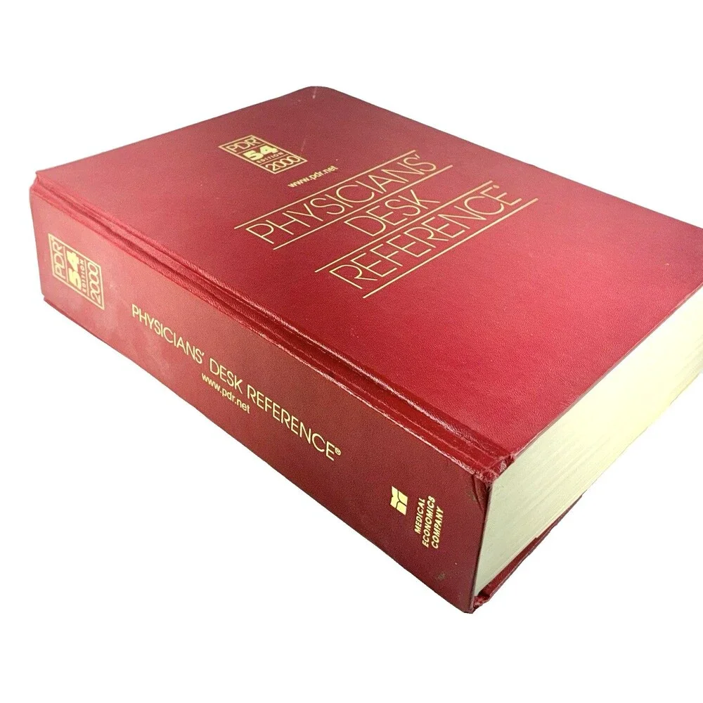 Physician Desk Reference Vintage 2000 Medical Economics Company Hardback